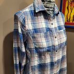 Melrose and Market *5/$25 Sale* Oversized Plaid Button Down Flannel Swing Shirt Photo 1