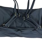 ANDIE The Rockaway Swim Top Women Sz M Black Pull On Feminine Retro Grunge NWT Photo 3