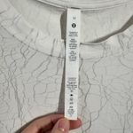 Lululemon  All Yours Short Sleeve T-Shirt Vitasea Thread Dye White Black Women 12 Photo 3