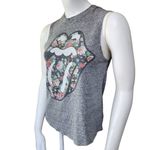 Bravado  Gray Floral Rolling Stones Tank Top (XS) Photo 1