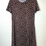 Premise High Neck Aline Short Sleeve Mini Patterned Dress Size 2 Photo 0