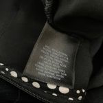 Anthropologie Cropped Wide Leg Jumpsuit Womens Size 0 Black Abbey Crepe Belted Photo 9