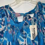 Savannah Jane Multicolor Blouse Size Small Photo 5