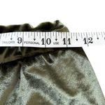 Lovers + Friends Takara Jogger Sz XS Olive Green Velvet Athleisure Sporty Photo 1