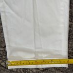 Ralph Lauren  Sport Women’s Size 14 White Cotton Blend Chino Pants Photo 7