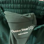 Outdoor Voices Women’s Rec Trek Pant 26” Dark Green Small Gorpcore Low Slung Photo 3