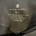 Spiritual Gangster Gray Ribbed Workout Lounge Leggings size M/L Seamless Photo 6