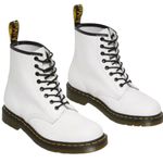 Dr. Martens NWOT 1460 Smooth Leather Lace-Up Boots White Size 7 Reta… Photo 1
