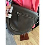 Brown fringe faux leather crossbody bag Photo 4