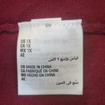 Alfani Burgundy Sweater with Faux Fur Cuffs Size 1X Oxblood Mock Neck Sweater Red Photo 6