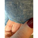 Free People  Shirt Women XS Blue Off The Shoulder Chambray Tie Cuff Top Boho Photo 7