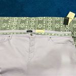 NYDJ Curves 360 Slim Straight Ankle Side Slits In Lilac Petal Size 28 Photo 11