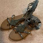 Circus by Sam Edelman Circus Sam Edelman Metalic Ginger Cindy Zip Beaded Gladiator Sandals Size 6.5 Photo 0