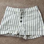 Sincerely Jules white striped shorts Photo 0