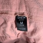 SheIn  Women’s Pink Cotton Side Zip Shorts size Medium Photo 1