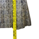 Chico's Womens Blazer Jacket Beige Gold Paisley Pattern Size 3 Photo 9