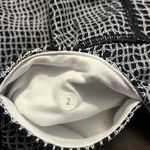 Lululemon  2 Wunder Under Luon Suited Jacquard Black White Leggings Photo 2