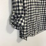 Tommy Hilfiger Checkered Blue and White Flannel Size Large Photo 7