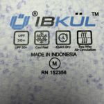 IBKUL Womens Lavender Abstract Print Size M UPF 50 Mock Neck Zip Golf Top Purple Size M Photo 6