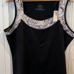 Soma  Black And White Tank Top Size XL Photo 0