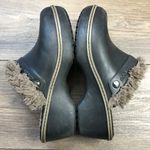 Crocs Cobbler Eva Fur Lined Black Clogs Mules Women’s 8 Shoes Slip On 11552 Photo 3