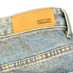 Nasty Gal  Women's Straight Leg Light Wash Blue Jeans Size‎ 8 Photo 11