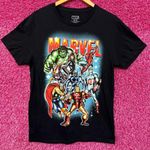 The Avengers Airbrushed Marvel Comics Cartoon Tee M Photo 0
