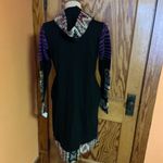 Rising International NWT hippie patchwork Hooded Jacket Size M Photo 8