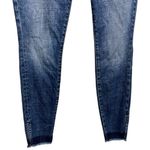 Good American ‎ Good Waist Crop Jeans with Side Slits Size 26 Denim Stretchy Photo 5