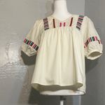 THML 🌸  Embroidered Boho Blouse – Artisanal Charm Meets Chic Style 🌸 Photo 8