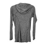 Athleta  Vitamin Sea  Heathered Gray Full Zip Hoodie Activewear Jacket Size S Photo 3