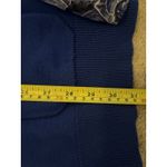 Roberto Cavalli Class by  Blue Wool Silk Inset Buttoned Cardigan M Size 10 Photo 11