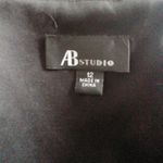 AB Studio  Tropical Palm Flower Halter Dress Photo 3