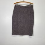 St. John  Collection by Marie Gray Pink and Black Tweed Knit Skirt Photo 1