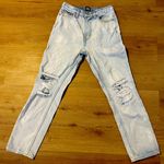 Urban Outfitters BDG  Slim Straight Distressed Washed Jeans Photo 0