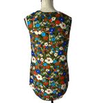 CAbi  Wild Flower Tank Top Sleeveless Womens‎ Small V Neck Floral 3981 Photo 1