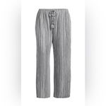 Time and Tru crochet Striped Black, grey and White cover up Pants Sz 1X Black Photo 1