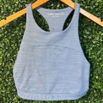 Outdoor Voices  Blue High Neck Sports Bra Size Small Photo 0