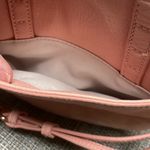 LC Lauren Conrad Lauren Conrad pink round cross body purse faux suede Photo 5