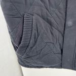 Gear for Sports  cotton reversible quilted black vest L gold zipper outdoor layer Photo 9