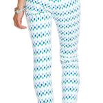 Vineyard Vines EUC Vineyard Vine Ikat Dot Pattern Skinny Jeans Size 6 Photo 2