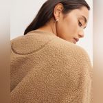 Everlane  The ReNew Fleece Oversized Crew Sweatshirt In Tiger’s Eye Photo 3
