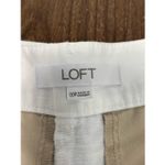 Loft  Petite Bermuda Shorts‎ in Linen Blend White 00P Photo 3