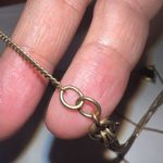 Vintage Layered Green and‎ Opal Stone Necklace Gold Photo 10