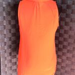 Available by Angela Fashion Orange Sleeveless Tank Top Photo 1