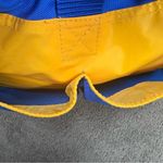 FISHER PRICE Diaper Bag Tote Cooler Bag Blue Yellow Vintage Large Travel 90's Photo 7