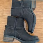 New Without Box Taos Combo Leather Engineer Boots Black Sz 41 US 10.5 Photo 4