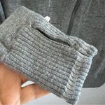 Lululemon Wool Blend Gray Front Zip Hooded Sweatshirt Sweater 4 Photo 1