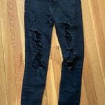 American Eagle  ripped black jeans. Photo 0