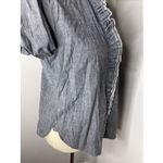 Isabel Marant  Etoile Ruffle Trimmed Lawendy Blouse‎ in Grey Sz 42 Photo 5